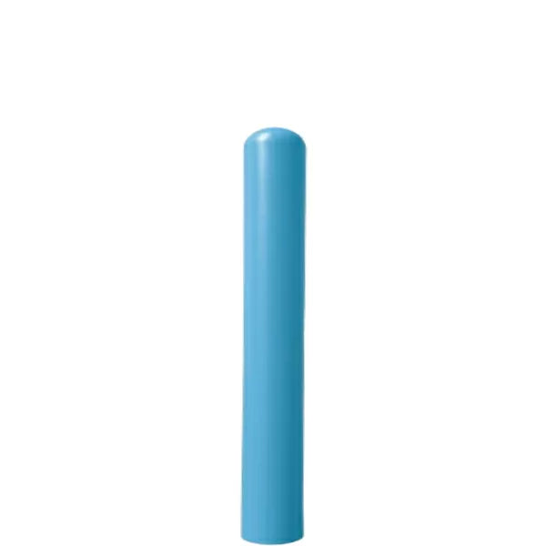 BollardGard 7″ Steel Blue Round Top Bollard Cover