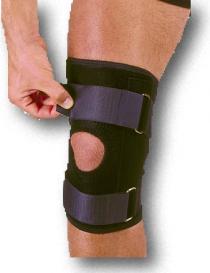 Adjustable Neoprene Knee Stabilizer w/Straps