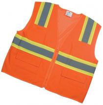 ANSI Class 2 Surveyor Vest With Pouch Pockets