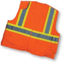 ANSI Class 2 Solid Tearaway With Pockets
