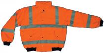 ANSI Class 3 Orange Bomber Jacket