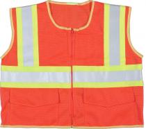 ANSI Orange Mesh Class 2 Vest