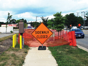 Intrepid Rubber Base Sign Stand