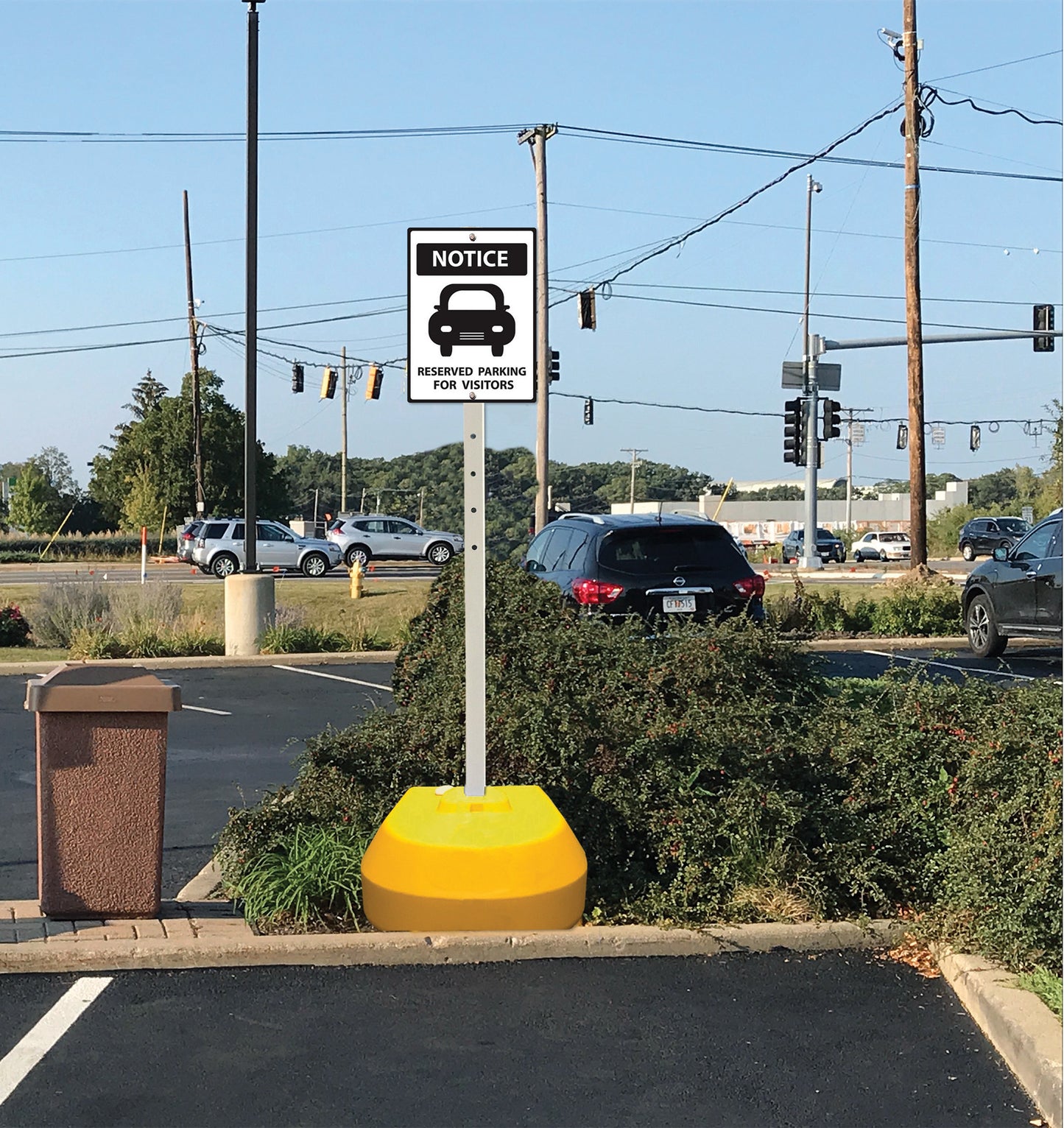 Rock-It Portable Post Sign Stand