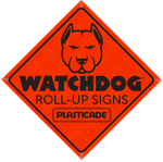 Load image into Gallery viewer, Watchdog Roll-Up Signs
