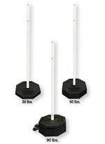 Load image into Gallery viewer, Portable Post with Rubber Base Sign Stand
