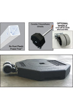 Load image into Gallery viewer, Portable Post with Rubber Base Sign Stand

