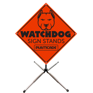 Compact Springless Sign Stand