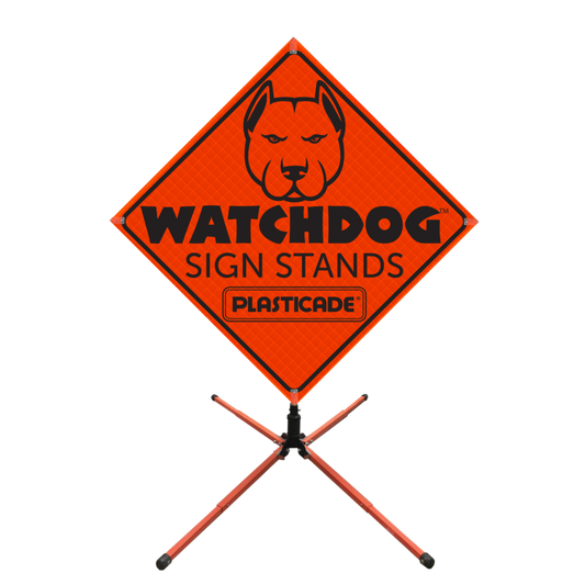 SS310 & SS310A Compact Single Spring Sign Stand