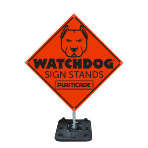 Intrepid Rubber Base Sign Stand