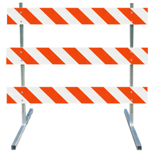 Steel Square Tube Type III Barricade