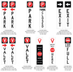 Load image into Gallery viewer, Gemstone Valet &amp; Parking Signs
