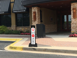 Gemstone Valet & Parking Signs